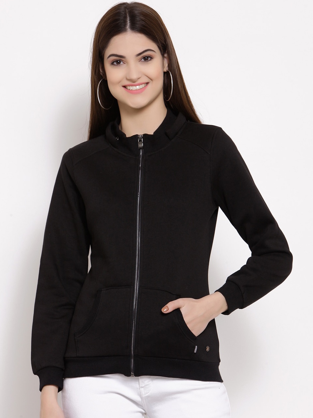 

Juelle Women Black Sweatshirt