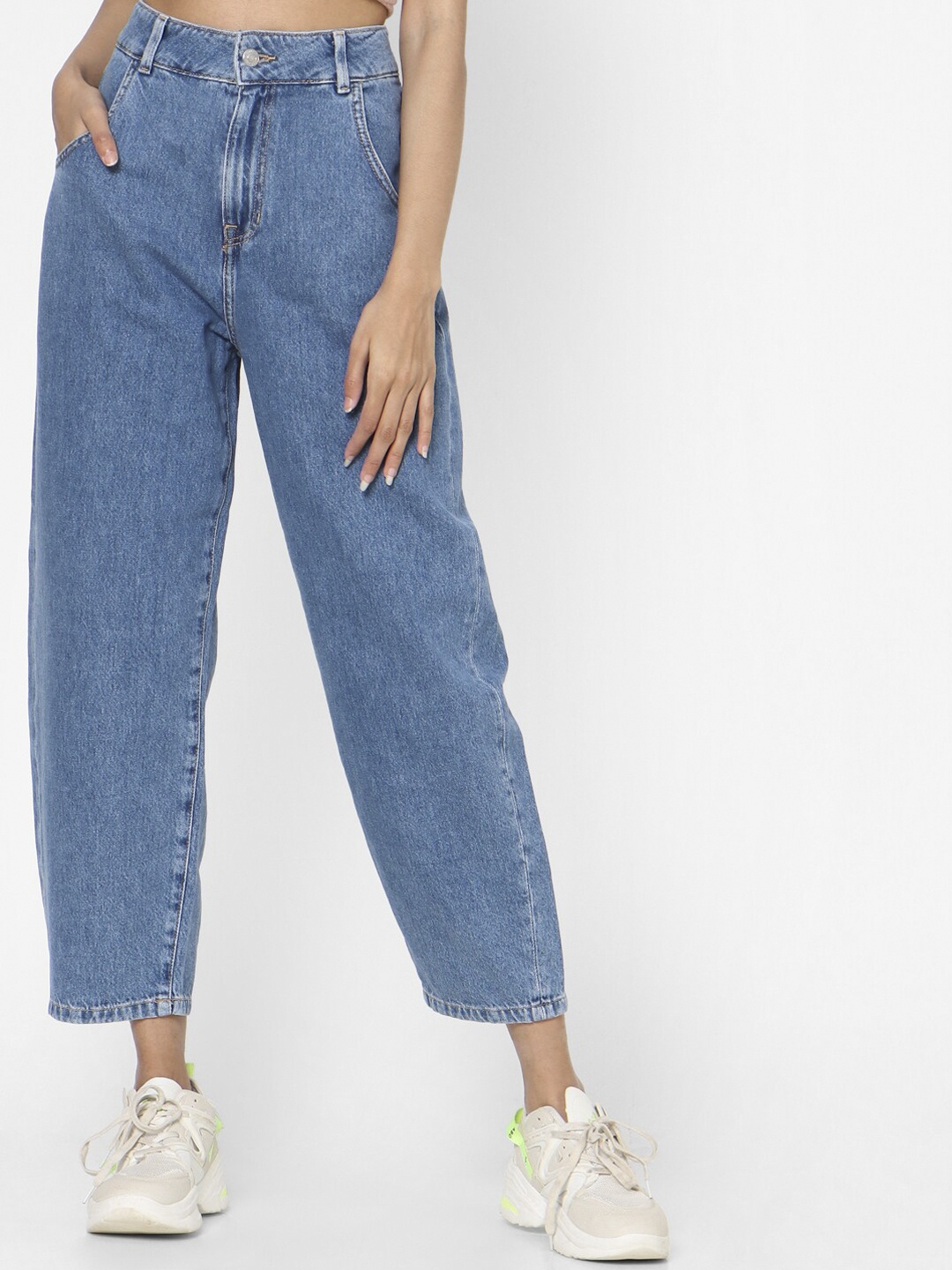 

ONLY Women Blue High-Rise Jeans