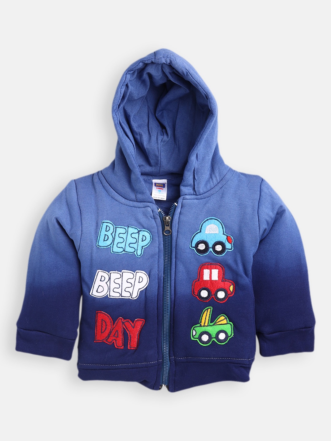 

Nottie Planet Boys Blue Printed Sweatshirt