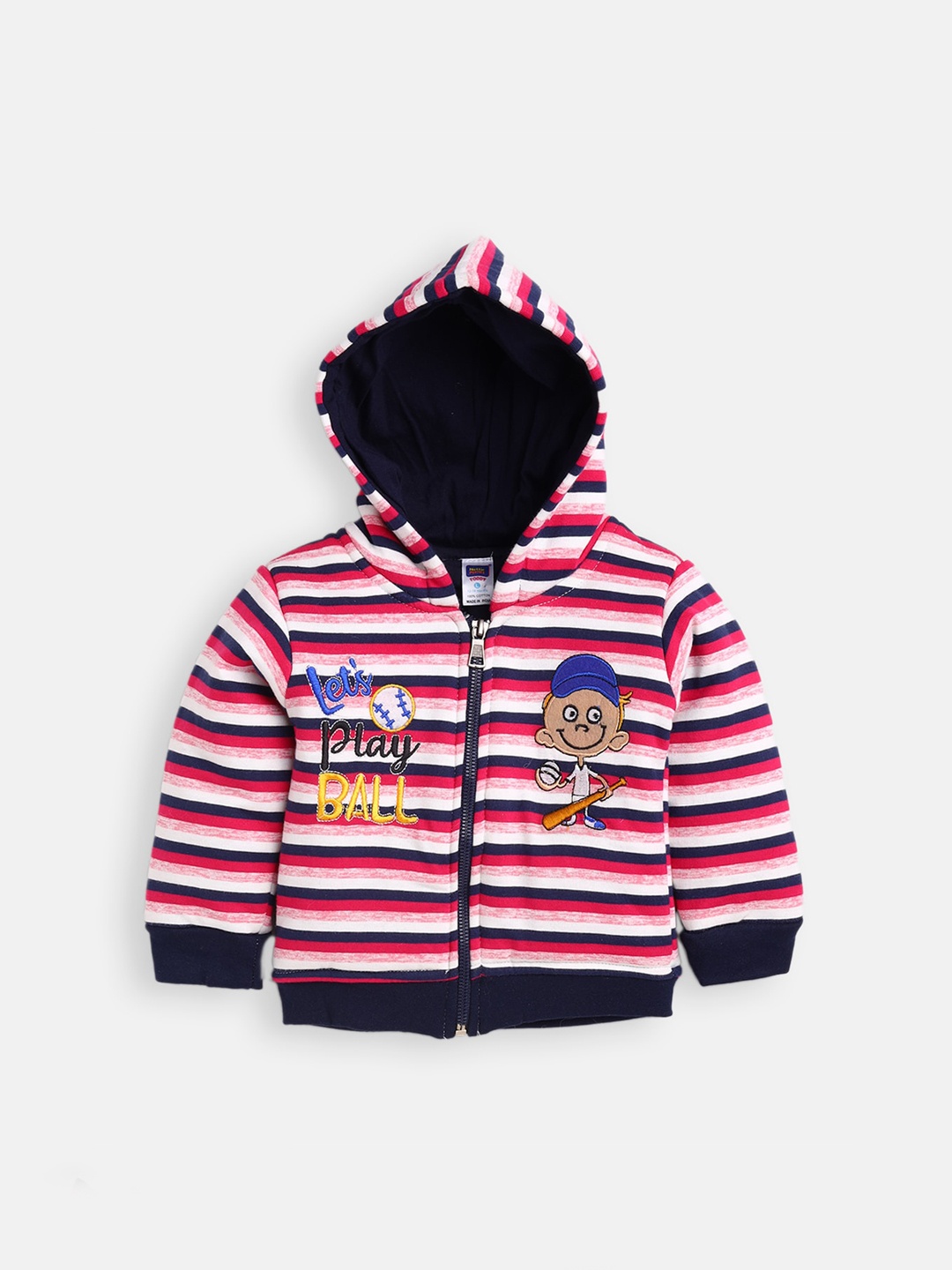 

Nottie Planet Boys Red Striped Sweatshirt
