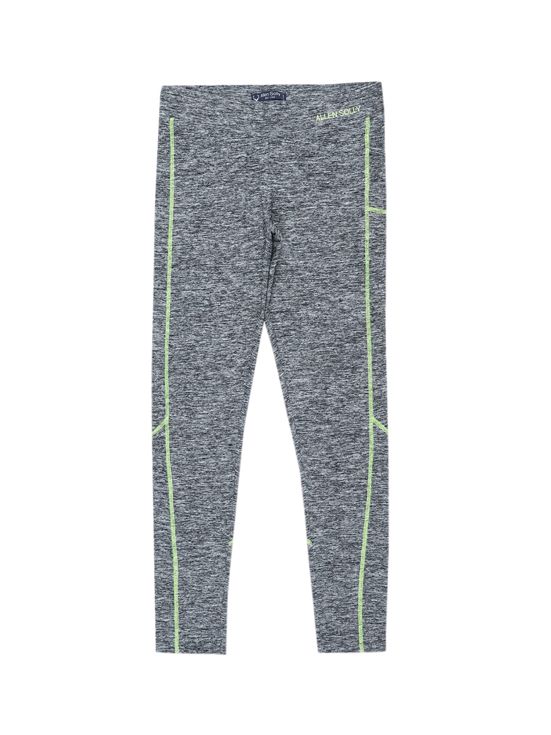 

Allen Solly Junior Girls Grey Melange Solid Ankle Length Leggings