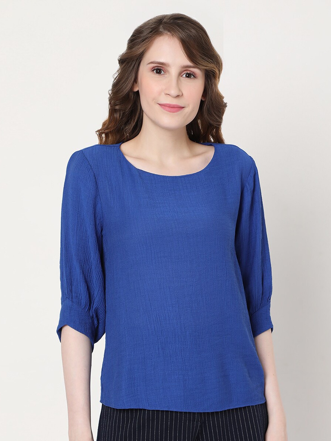 

Vero Moda Blue Regular Top
