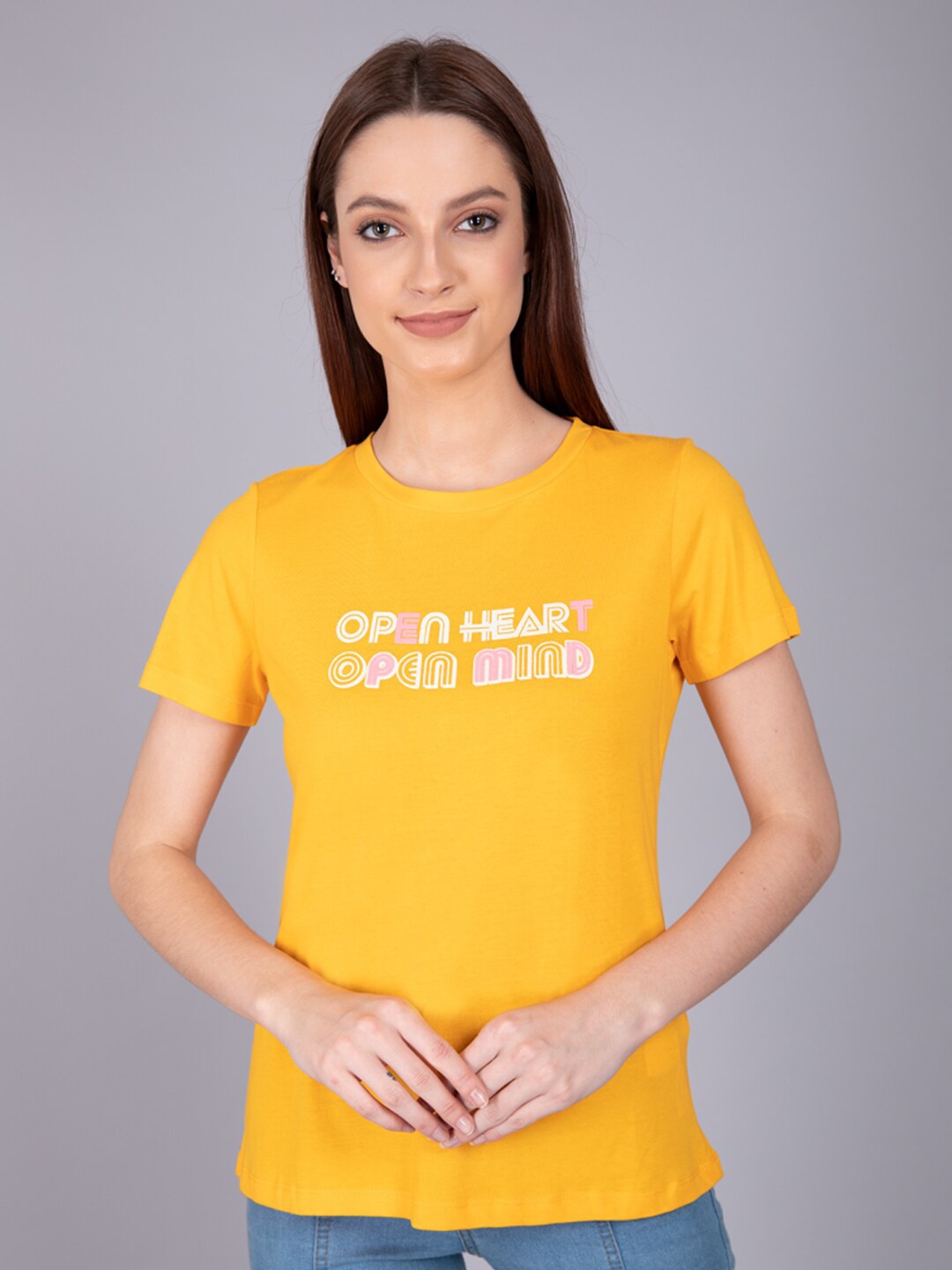 

Madame Yellow & Pink Regular Top