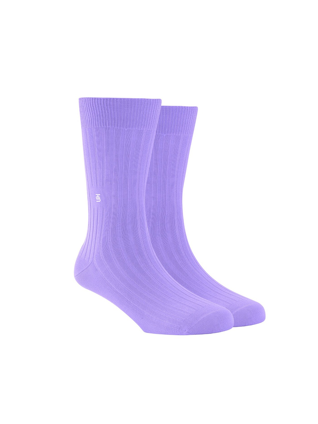

SockSoho Men Assorted Calf Length Socks, Lavender