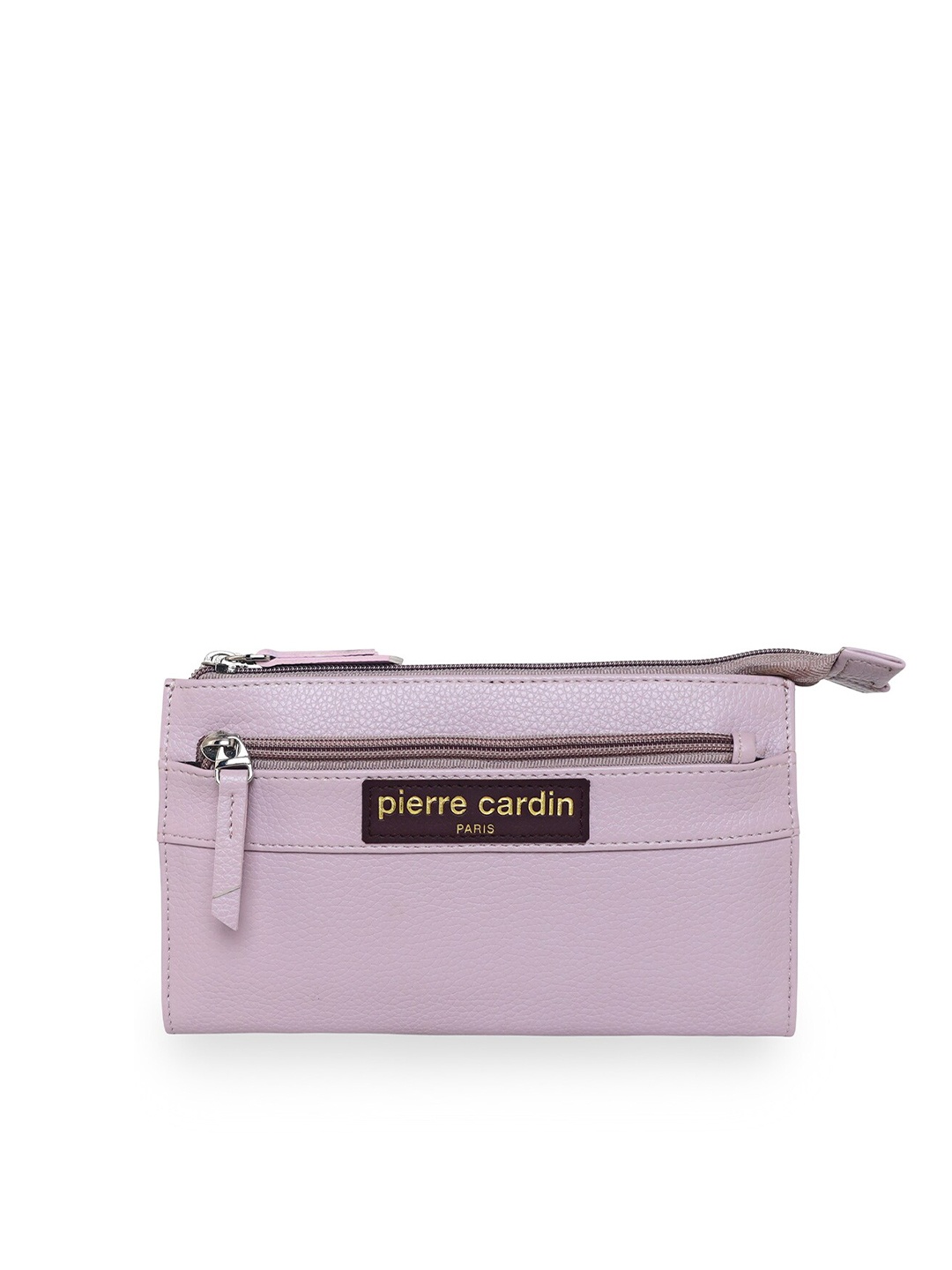 

pierre cardin Pink Foldover Clutch