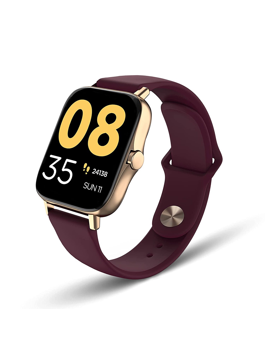 

pebble Cosmos 1.7 Bluetooth Calling Smartwatch - Burgundy