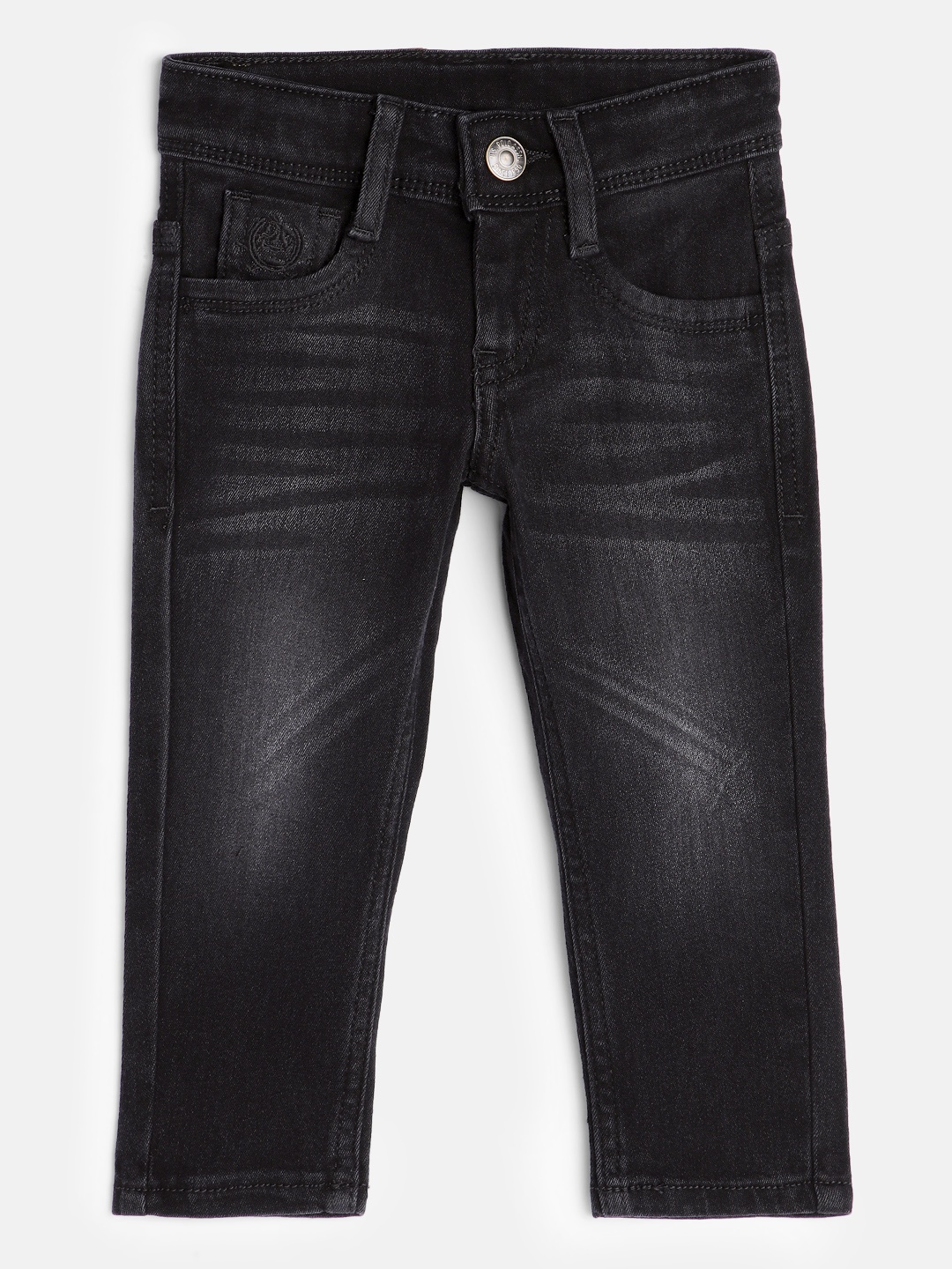

U S Polo Assn Kids Boys Black Light Fade Stretchable Jeans