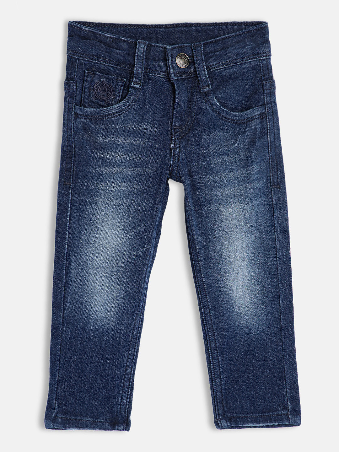 

U S Polo Assn Kids Boys Blue Light Fade Jeans