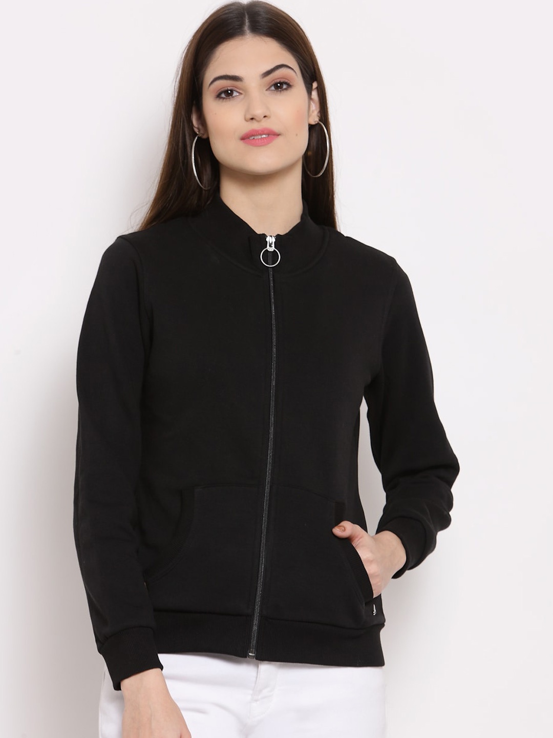 

Juelle Women Black Sweatshirt