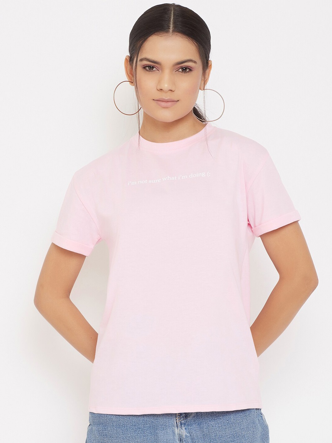 

Adobe Pink Printed Regular Top