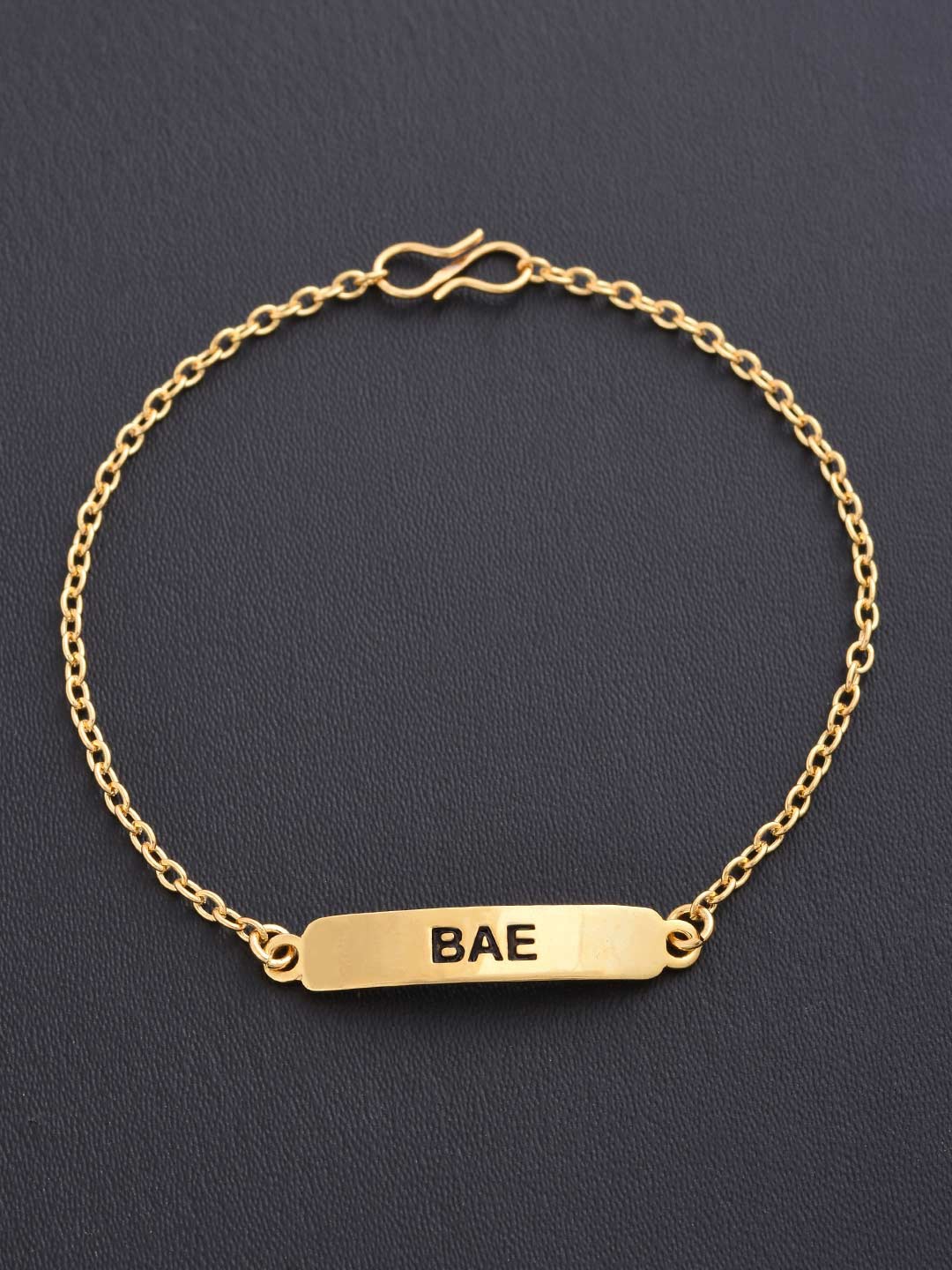

Tistabene Women Gold-Toned Gold-Plated Charm Bracelet