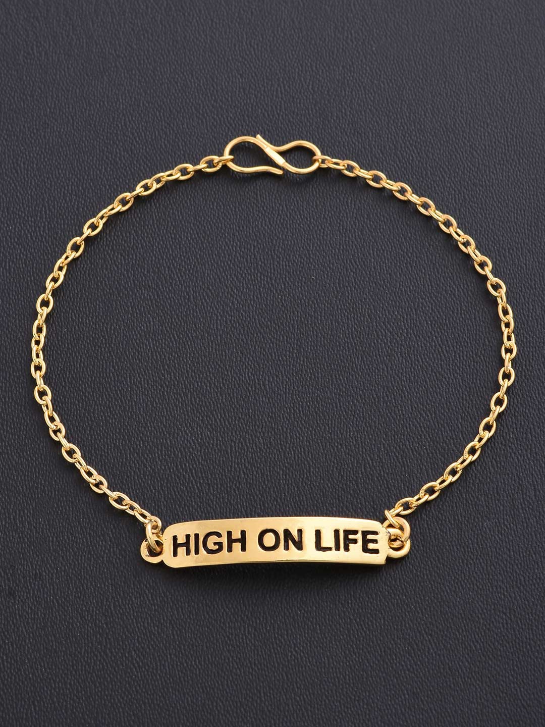 

Tistabene Women Gold-Toned Gold-Plated Wraparound Bracelet