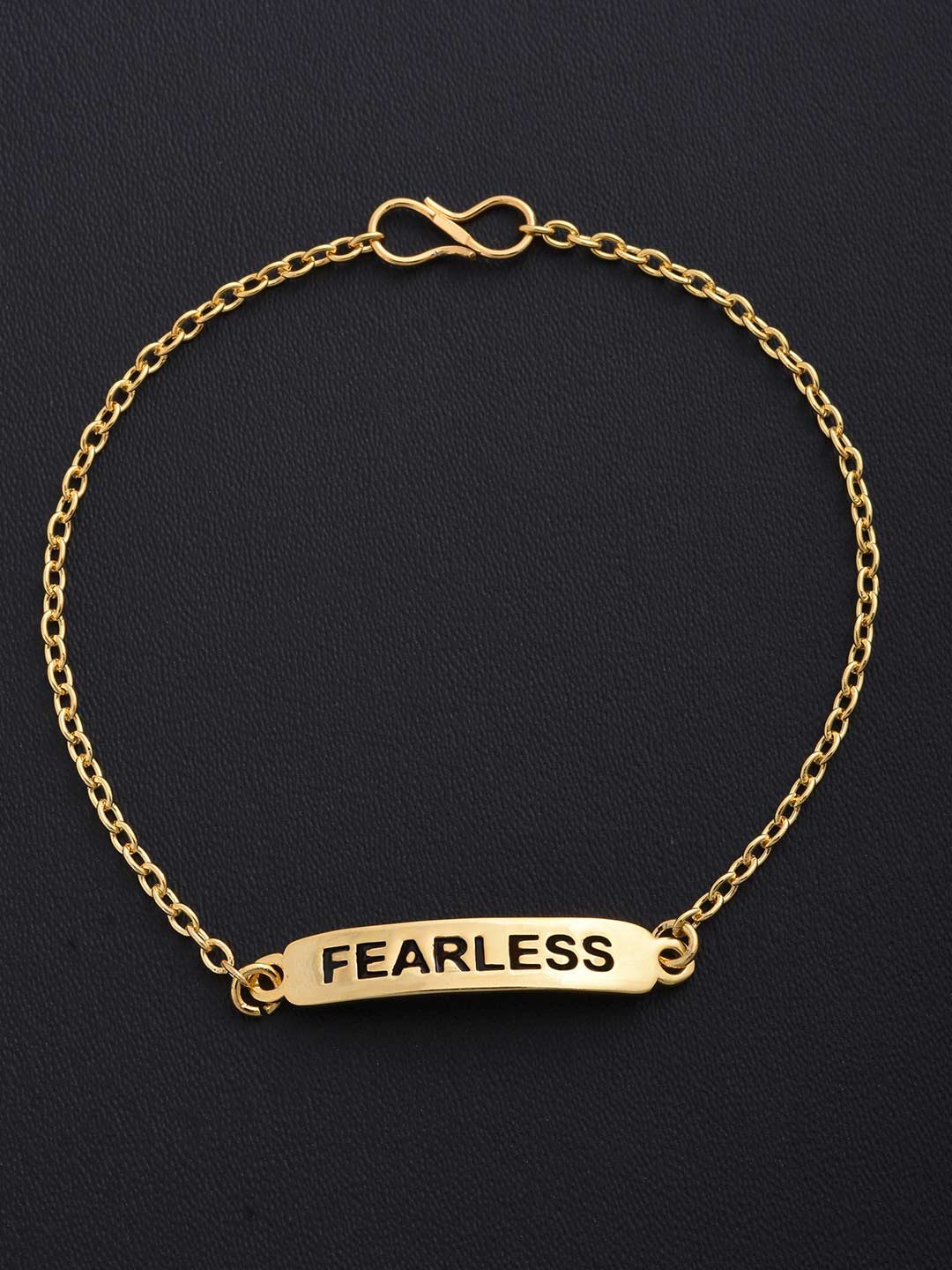 

Tistabene Women Gold-Toned Gold-Plated Charm Bracelet