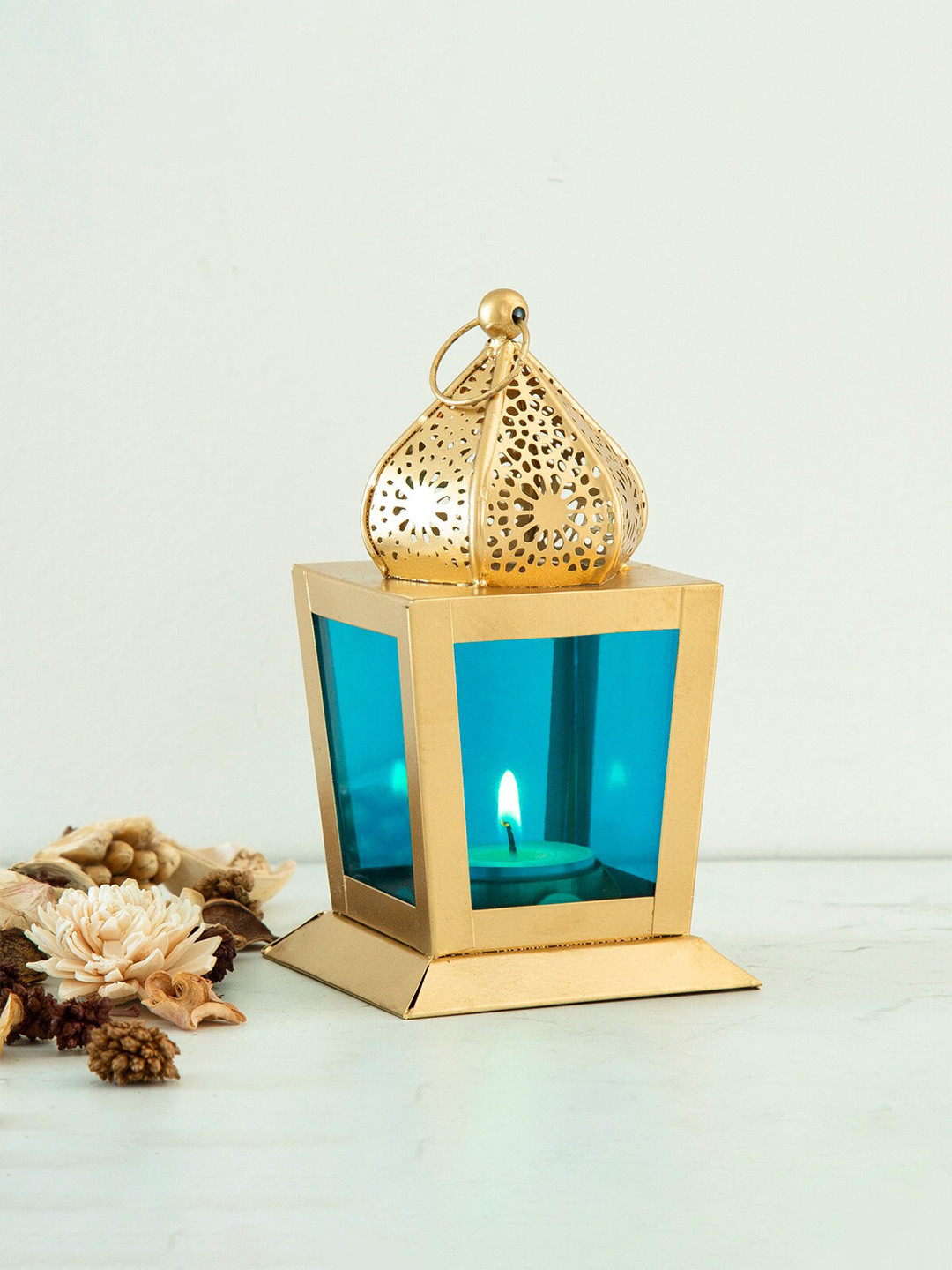 

Home Centre Blue Corsica Morrocan Lantern