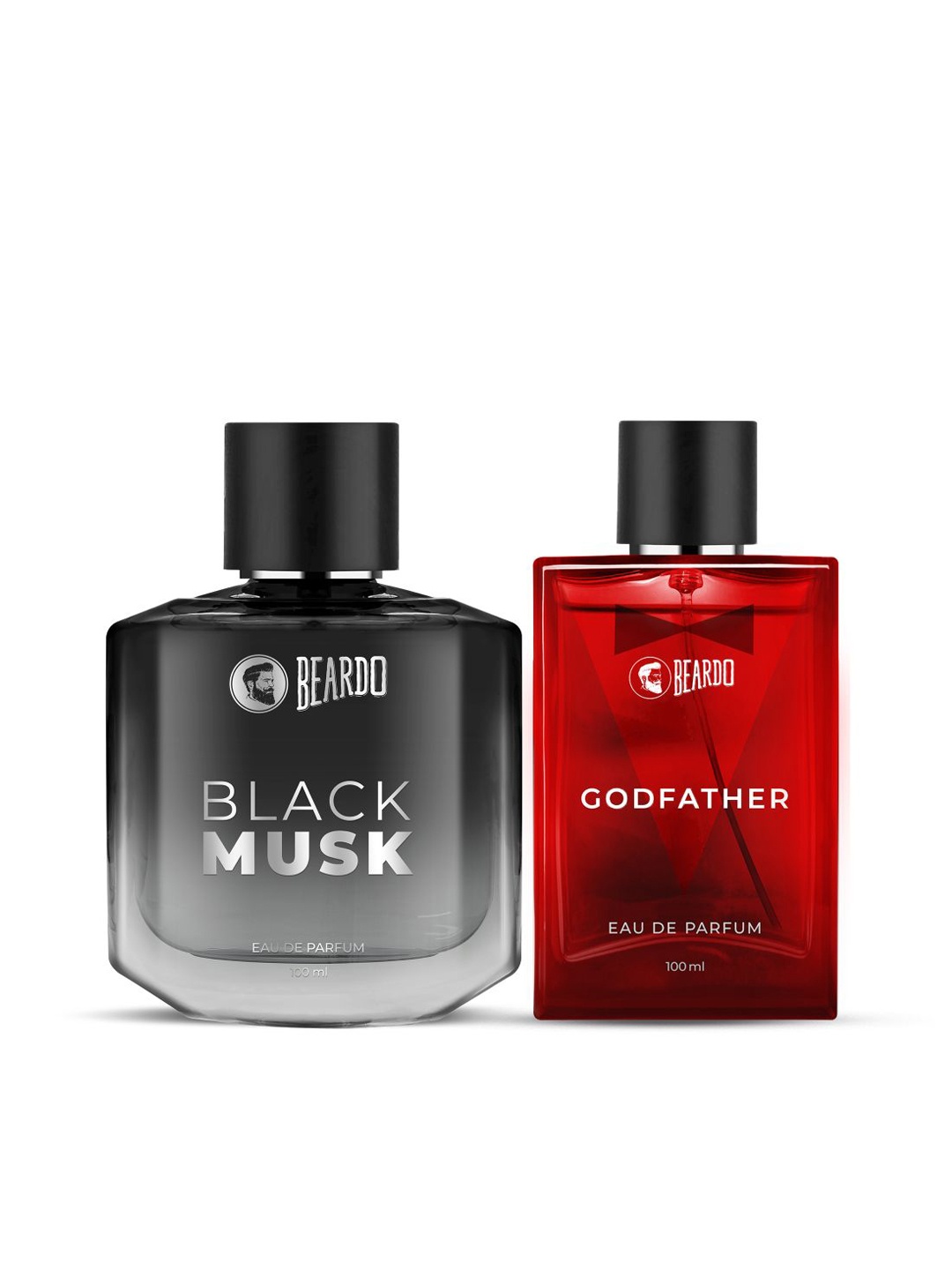 

BEARDO Men Set of GodFather & Black Musk Eau de Parfum - 100 ml each