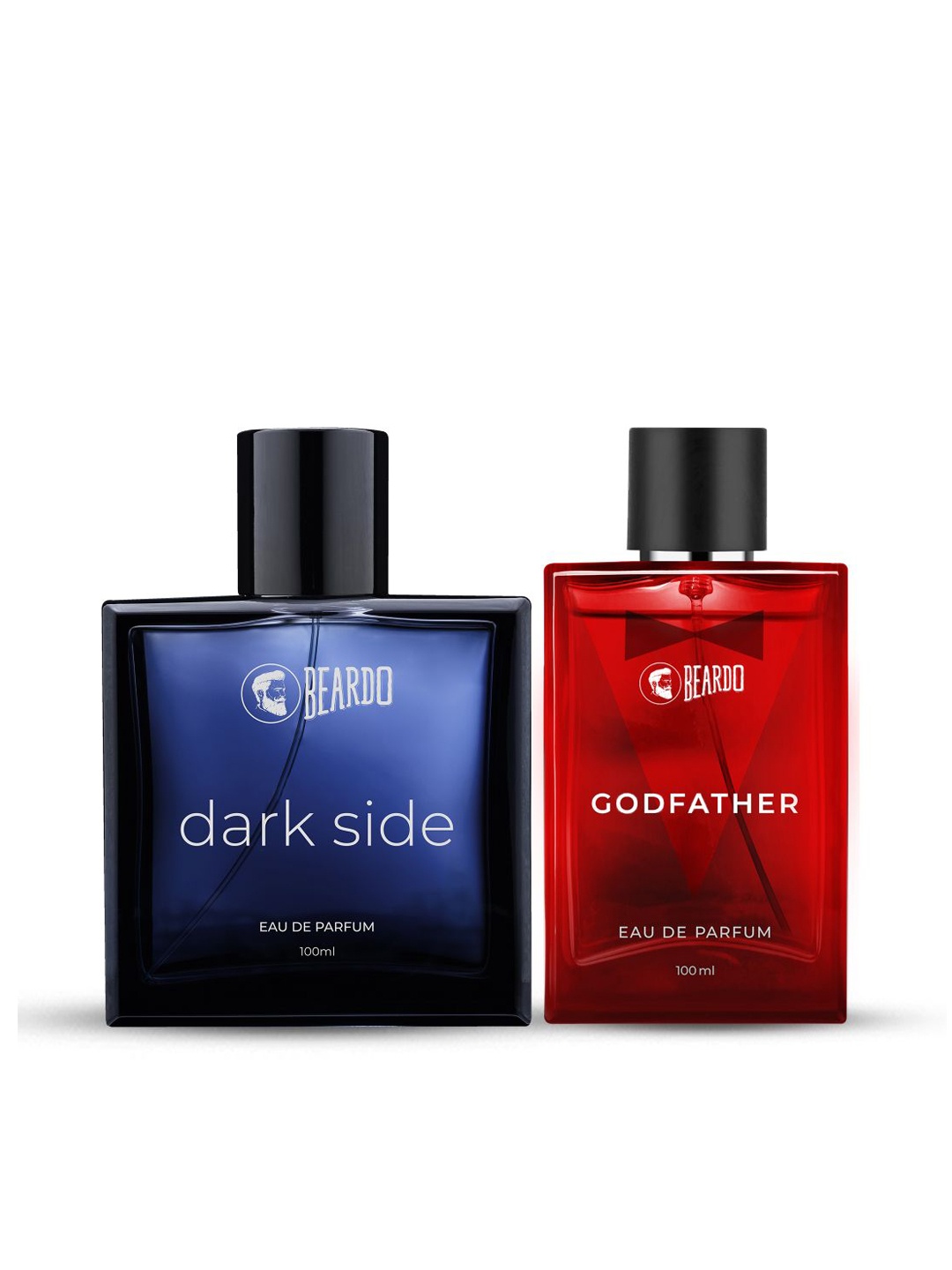 

Beardo Set of God Father & Dark Side Eau De Parfum 100 ml Each, Red