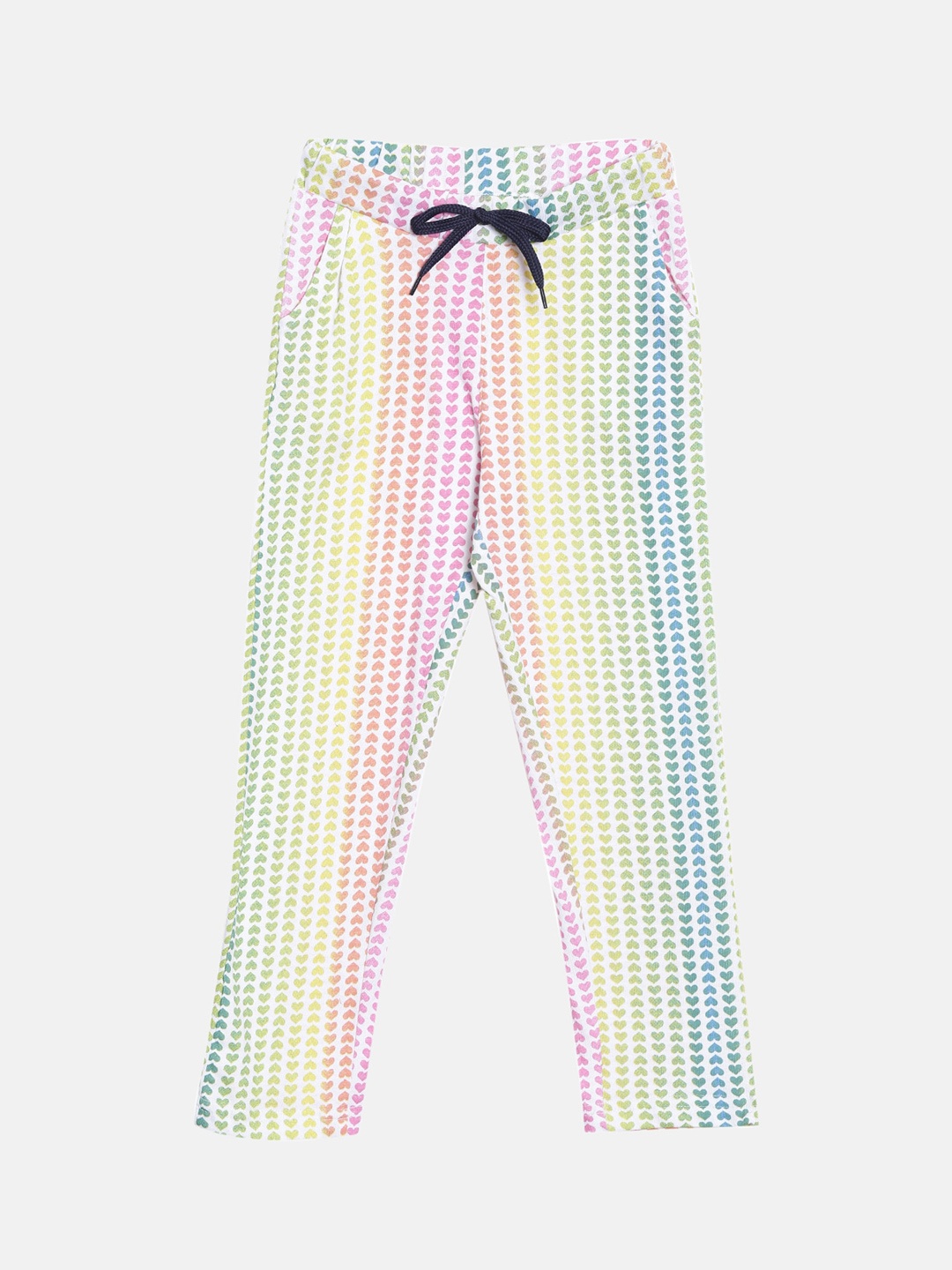 

Kryptic Girls Multi Striped Cotton Pyjamas