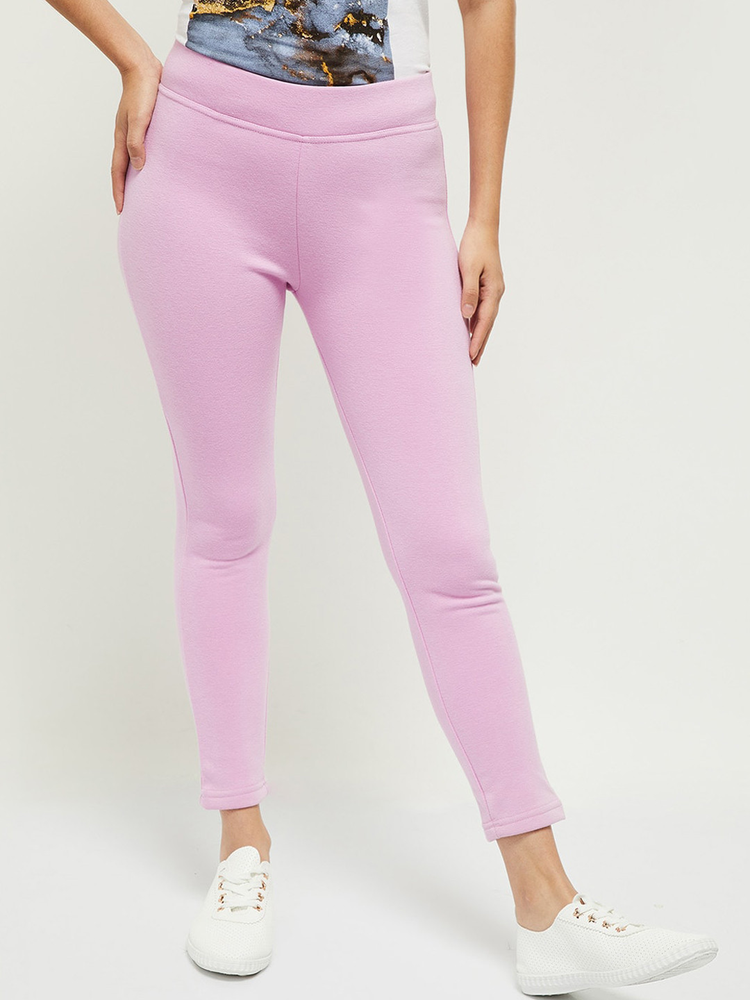 

max Woman Lavender Leggings