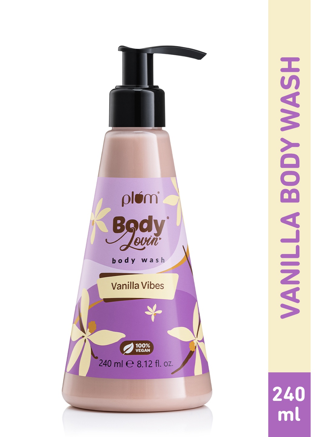 

Plum BodyLovin Vanilla Vibes Shower Gel - 240 ml, White