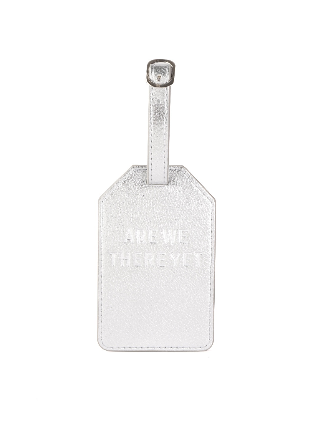 

Accessorize Women Silver-Toned Luggage Card Holder