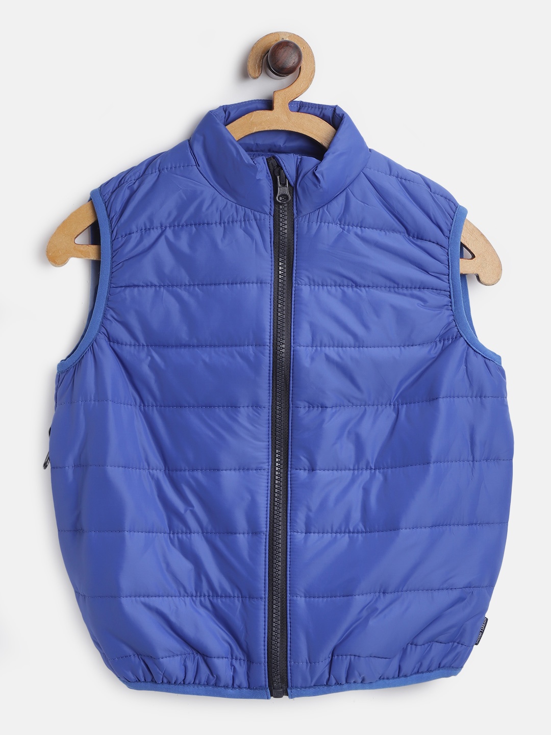 

Indian Terrain Boys Blue Solid Padded Jacket