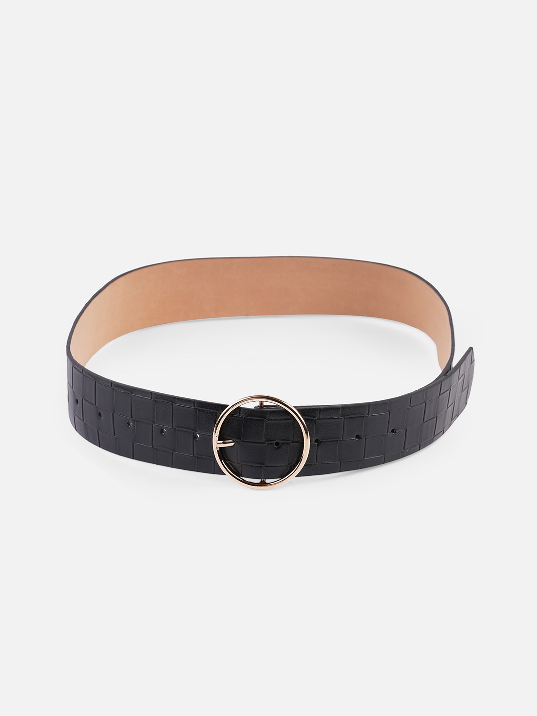 

20Dresses Women Black Solid Wide Belt