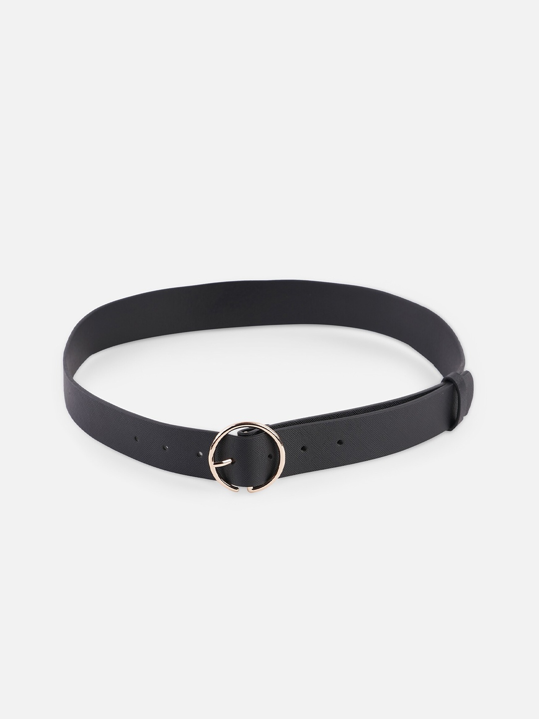 

20Dresses Women Black Textured Belt