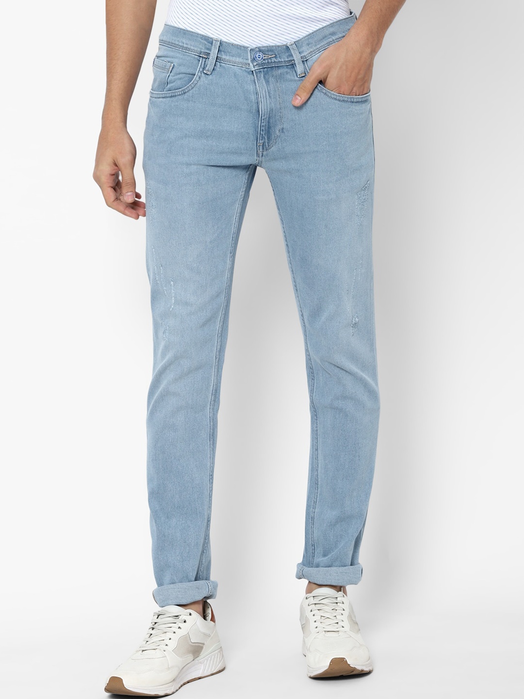 

Allen Solly Men Blue Skinny Fit Jeans