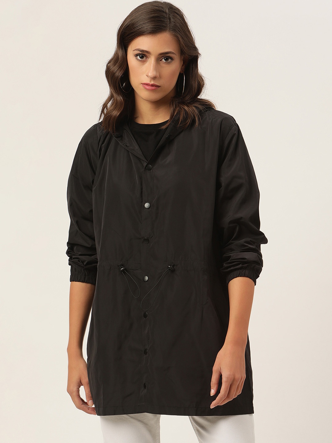 

KENDALL & KYLIE Women Black Longline Tailored Jacket