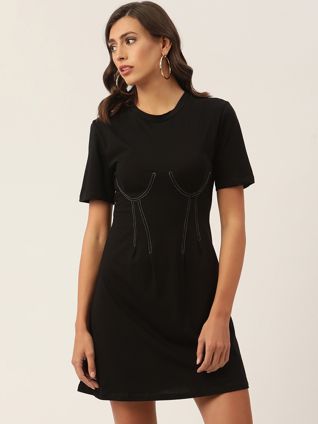 

KENDALL & KYLIE Black A-Line Dress