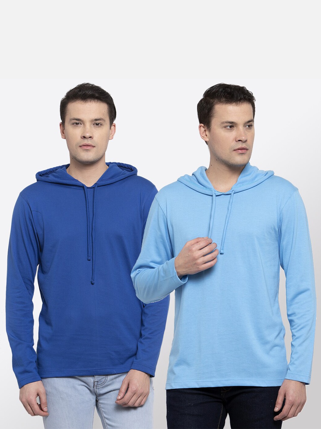 

Friskers Men Blue 2 Pockets T-shirt