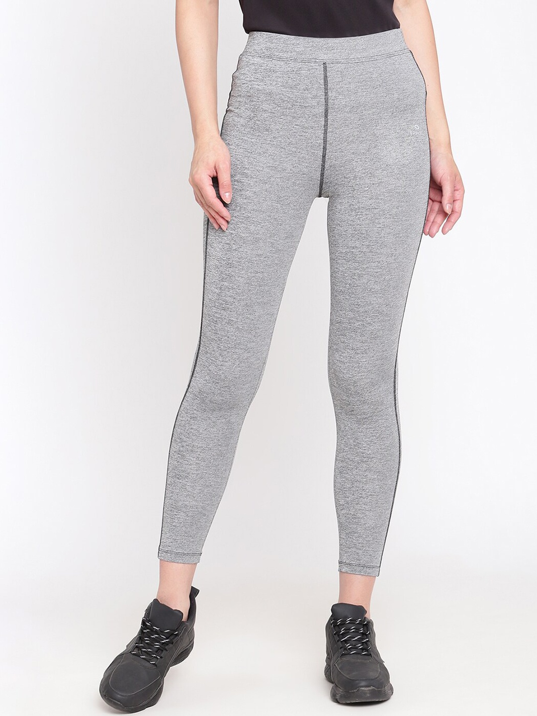 

Spolei Women Grey Melange Solid Skinny Fit Tights