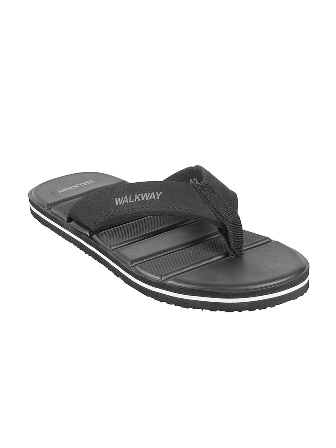 

WALKWAY by Metro Men Black Comfort Sandals