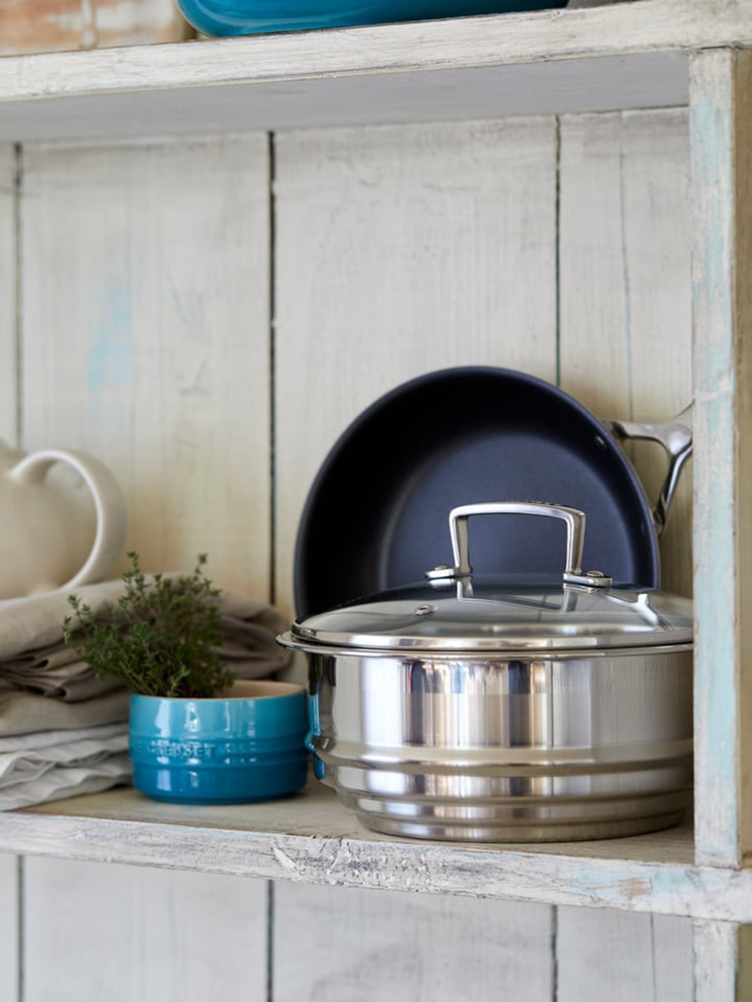 

LE CREUSET Blue Patterned Ramekin