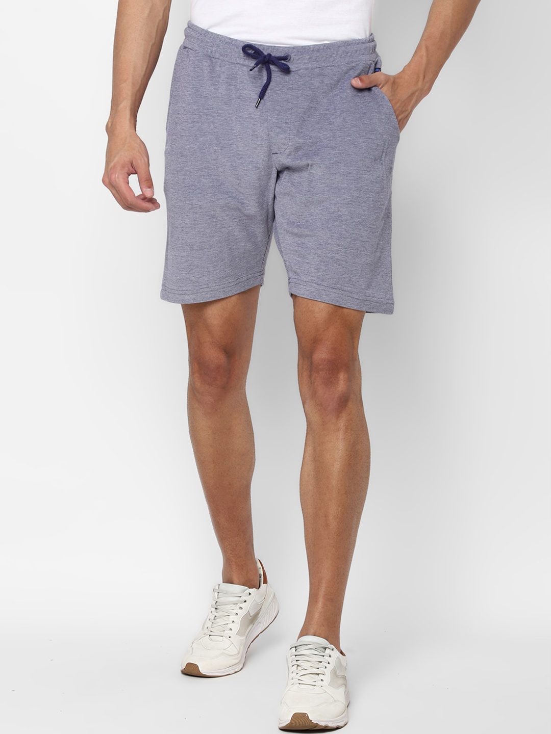 

Allen Solly Sport Men Grey Slim Fit Sports Shorts