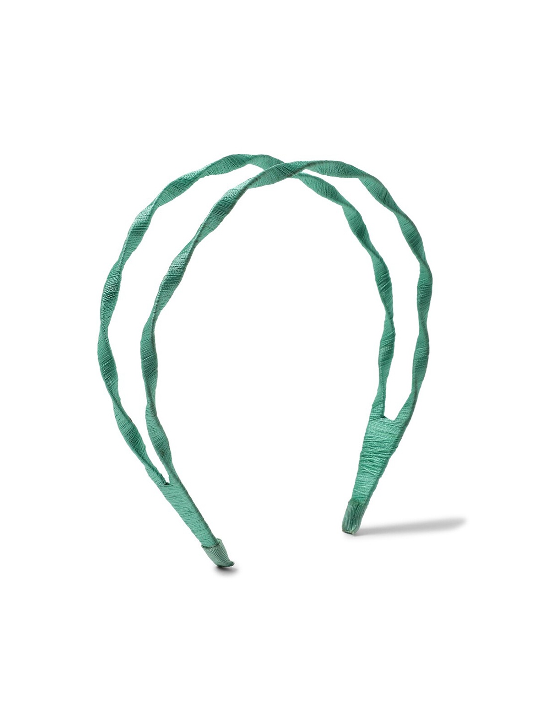 

FOREVER 21 Women Blue Twisted Headband