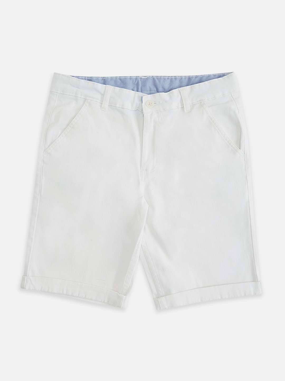 

Pantaloons Junior Boys White Regular Shorts