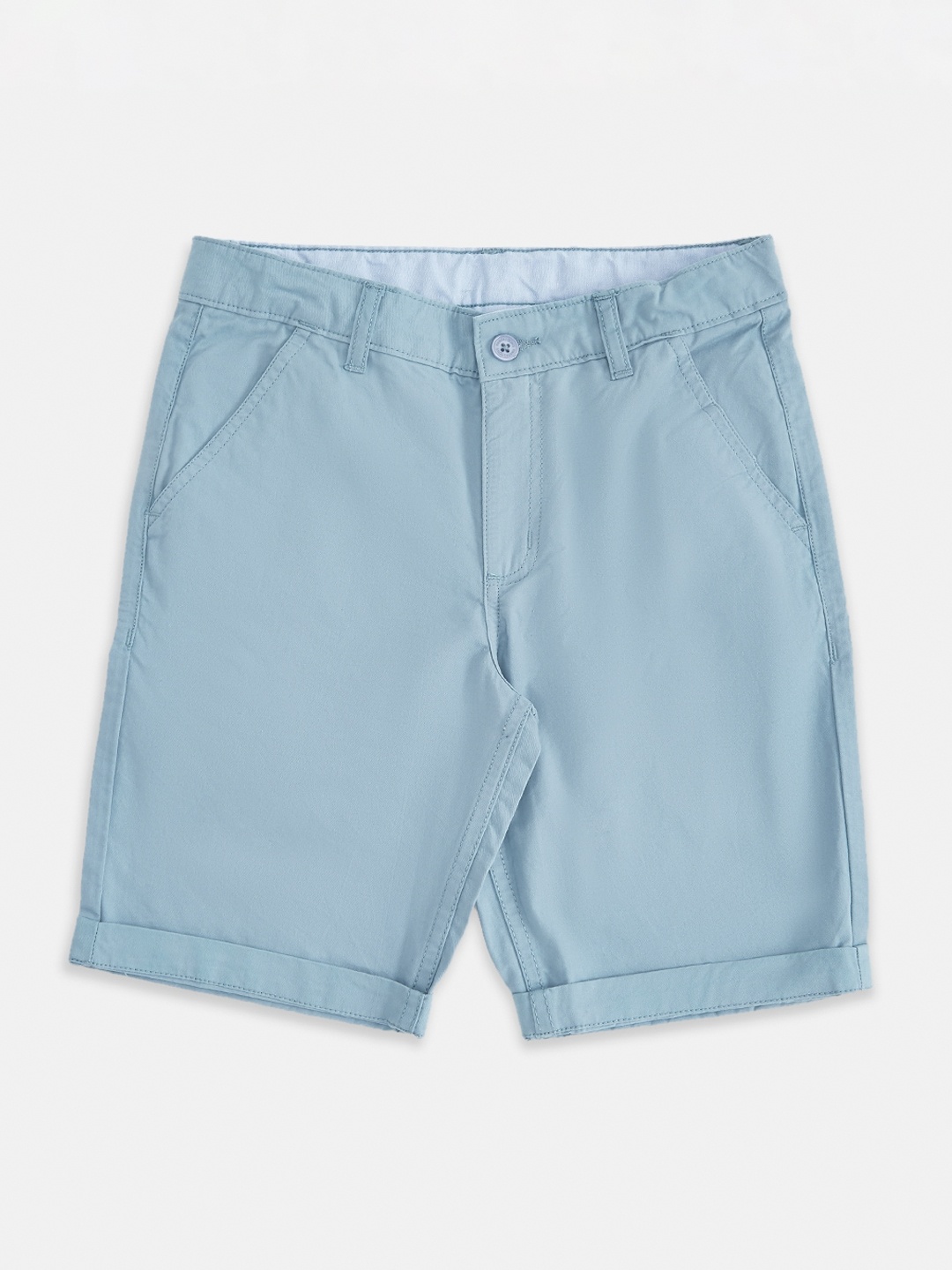 

Pantaloons Junior Boys Blue Regular Shorts