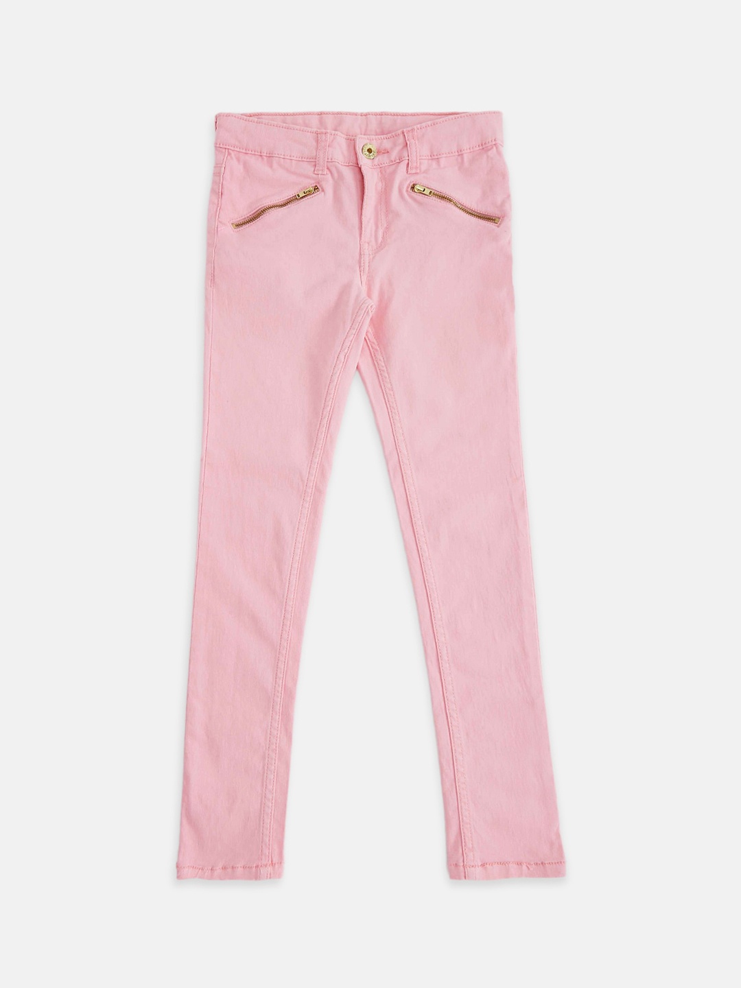 

Pantaloons Junior Girls Pink Trousers