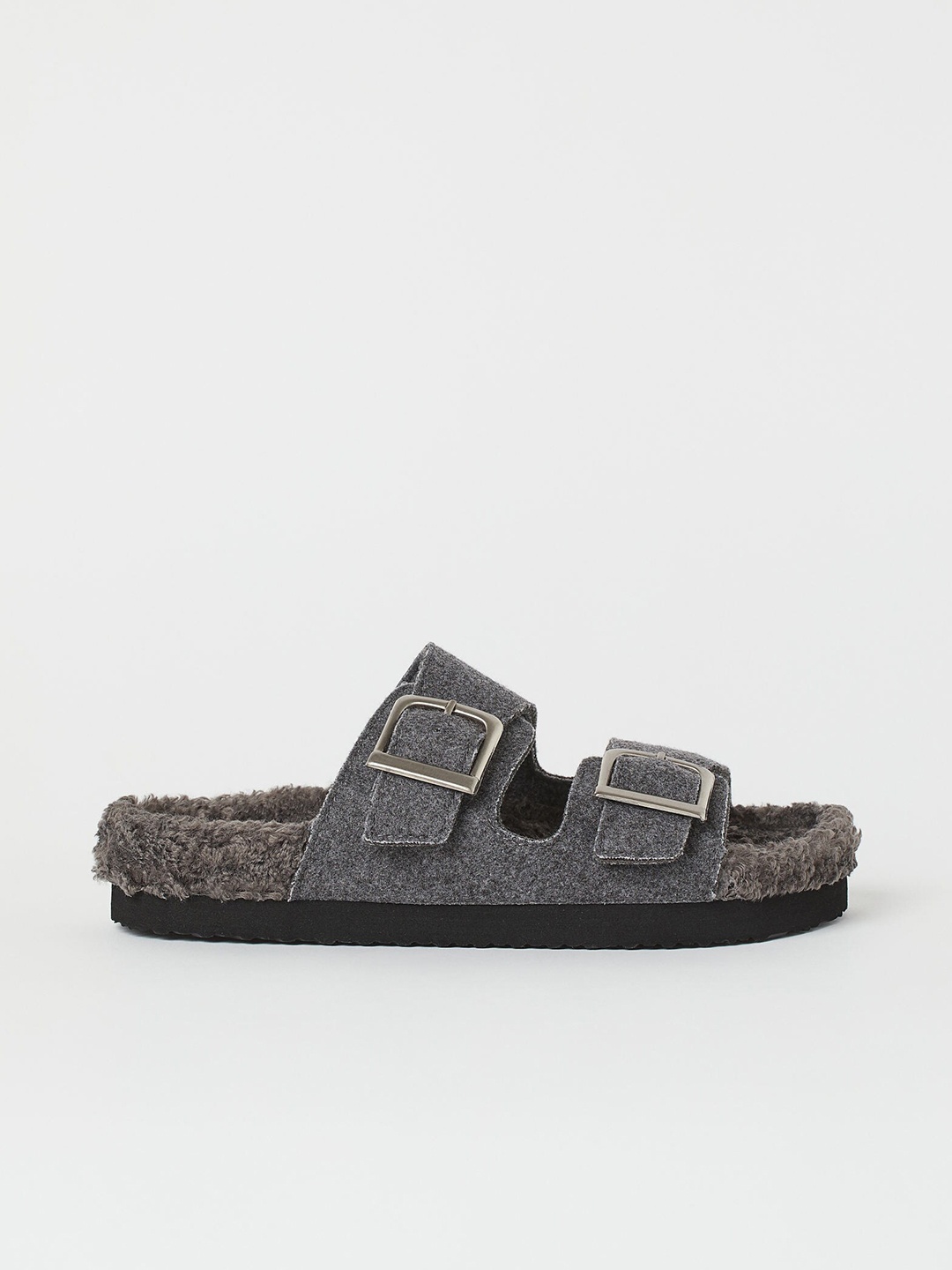 

H&M Woman Grey Slippers