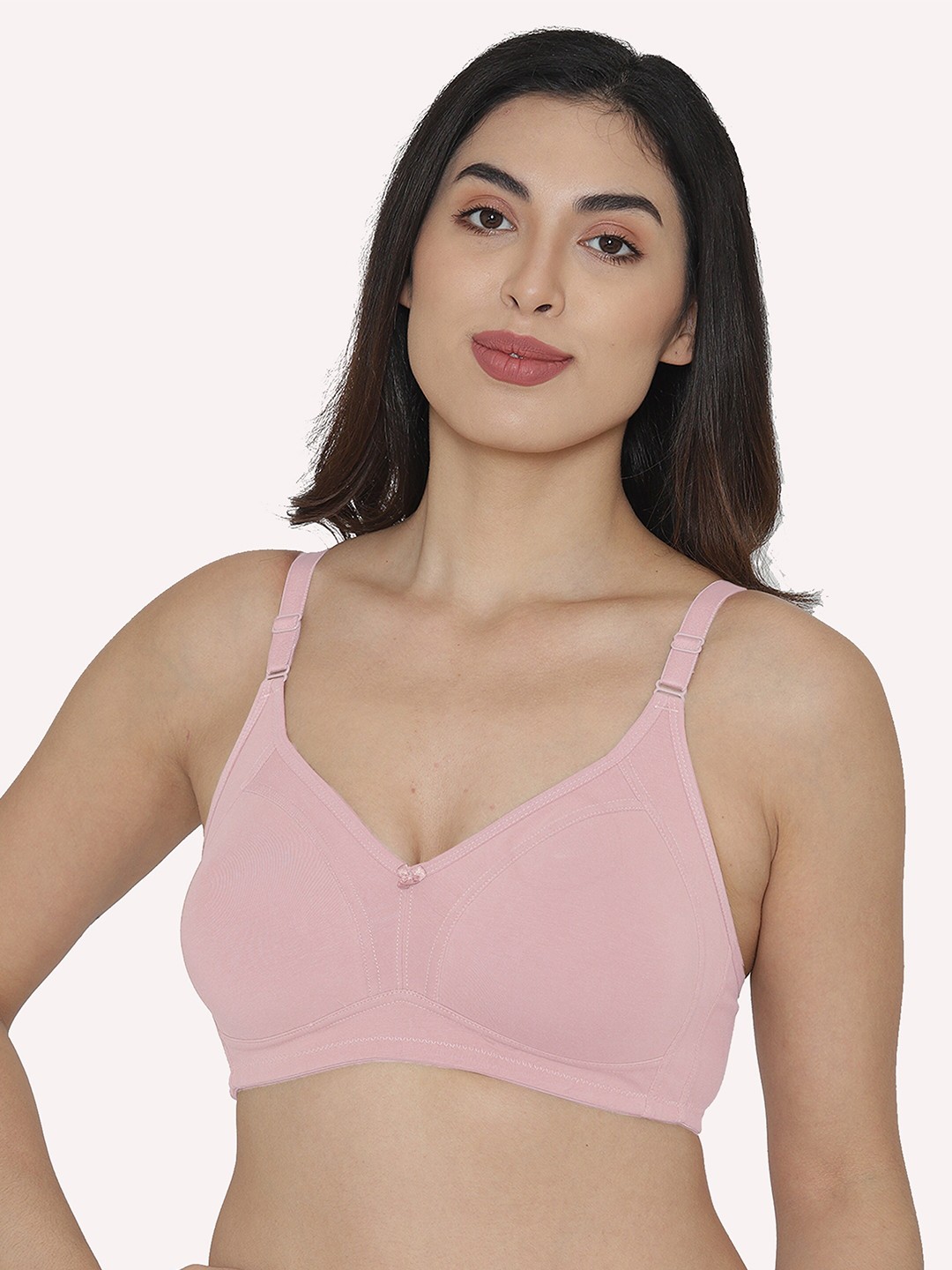 

MAASHIE Pink T-shirt Bra 5008- PINK 30 B