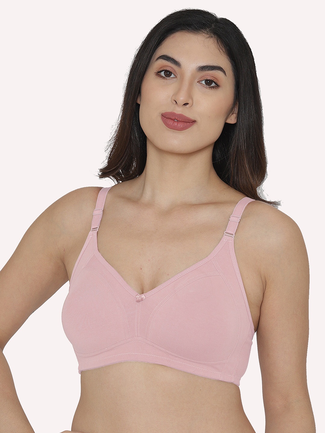 

MAASHIE Pink T-shirt Bra 5008- PINK 32 C