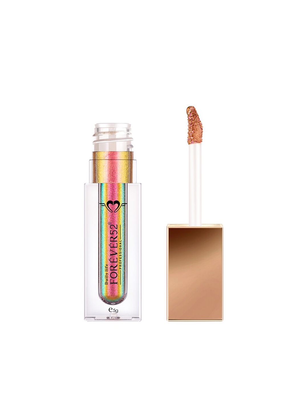 

Daily Life Forever52 Chrome Liquid Shimmer Eyeshadow-CLE003, Peach
