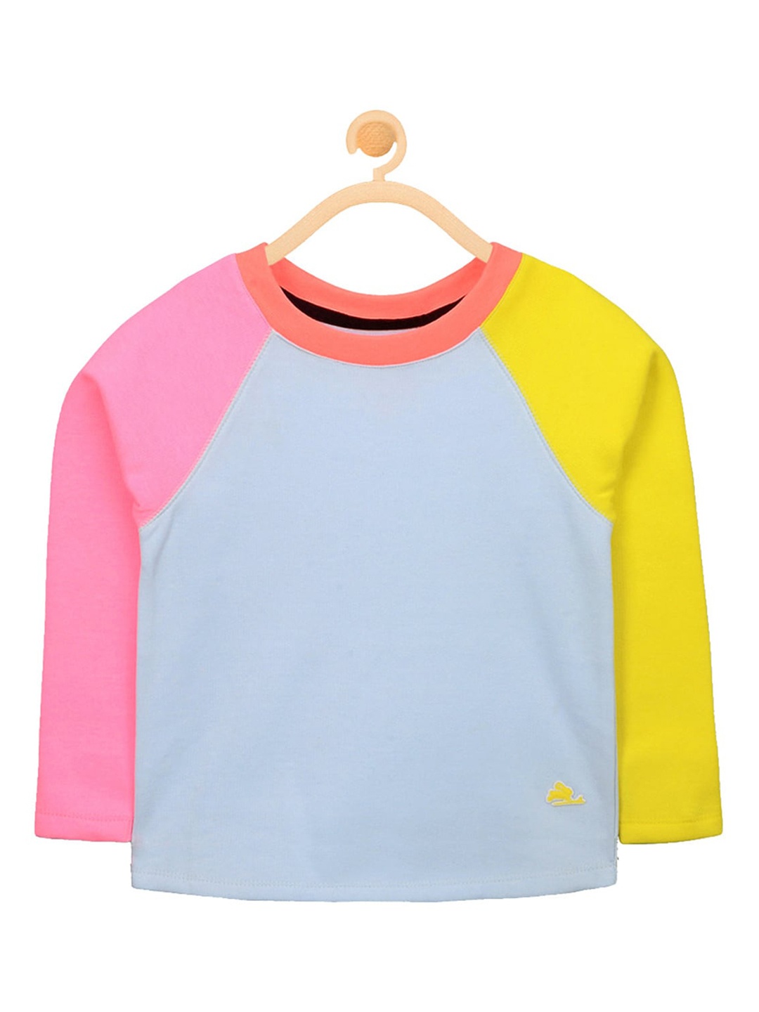 

Cherry Crumble Unisex Kids Blue Colourblocked Sweatshirt