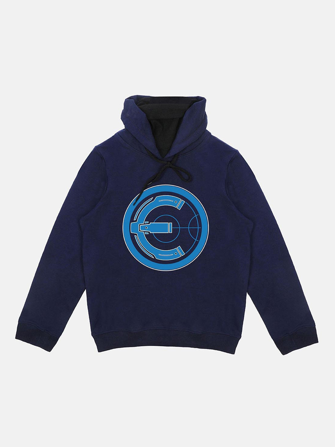 

YK Marvel Boys Navy Blue Eternals Printed Hooded Sweatshirt