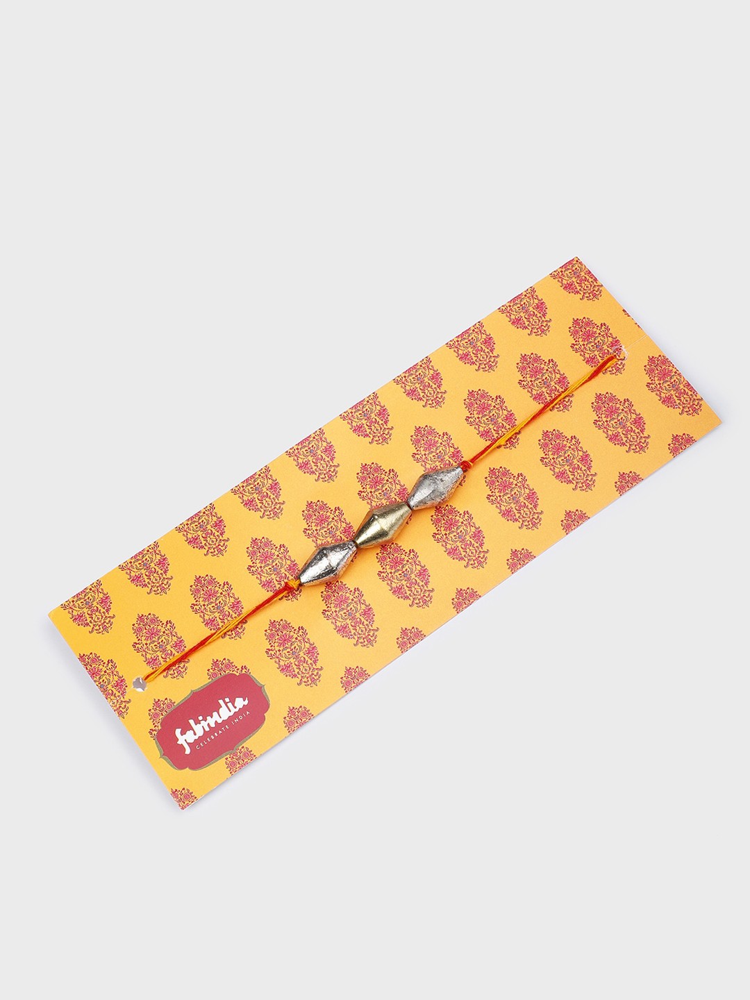 

Fabindia Red & Yellow Thread Rakhi