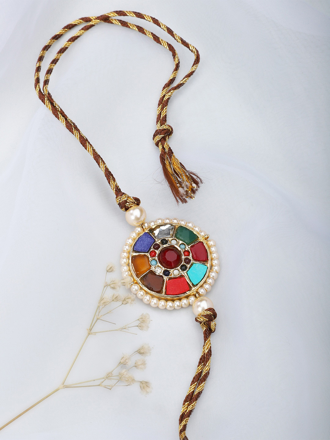 

Fabindia Multicoloured Thread Rakhi, Multi