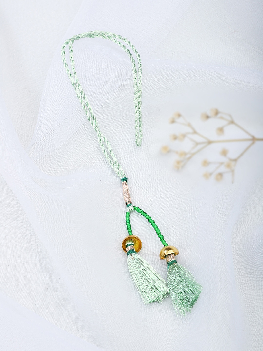 

Fabindia Green Lumba Rakhi