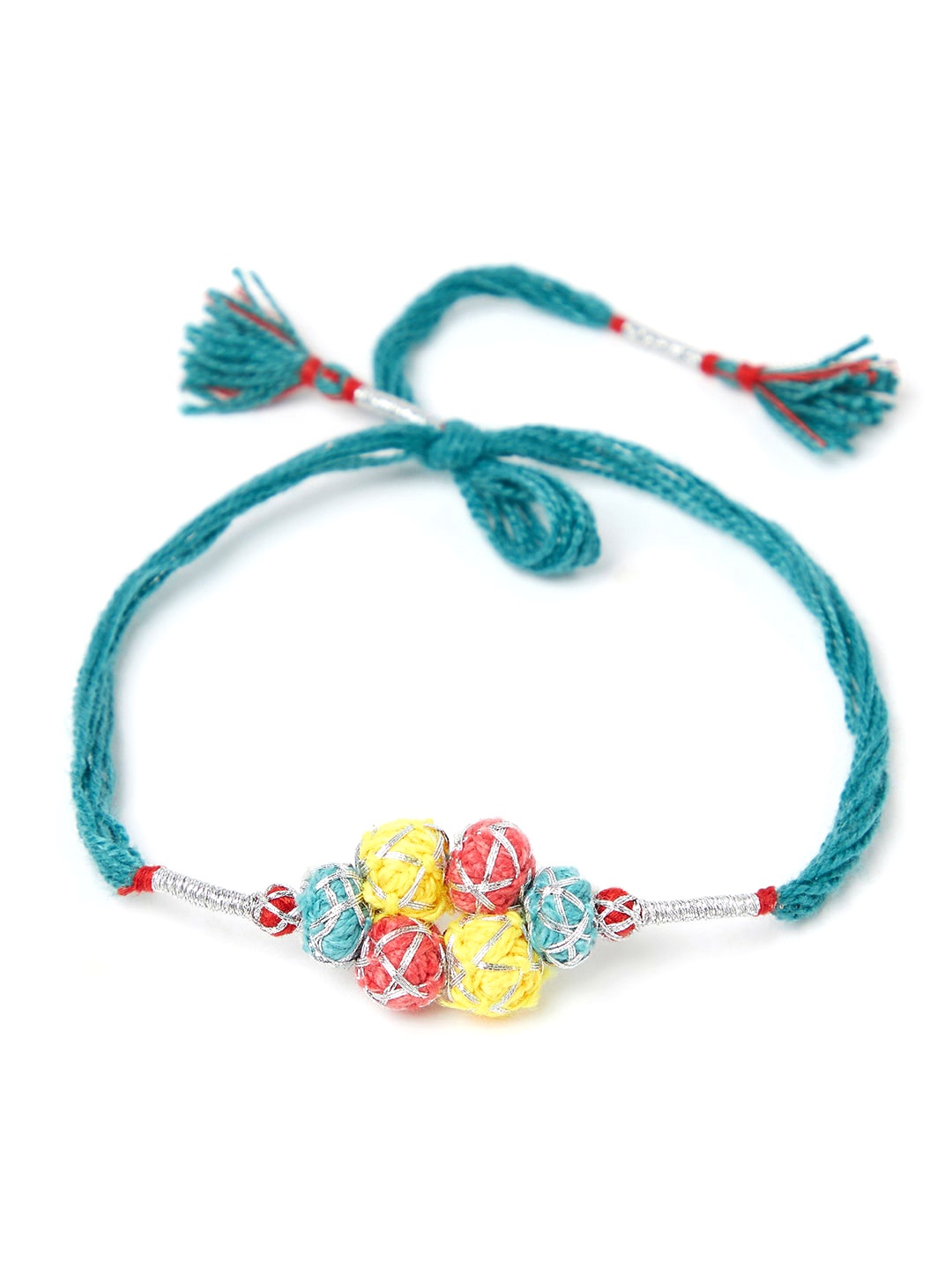 

Fabindia Blue Wraparound Rakhi