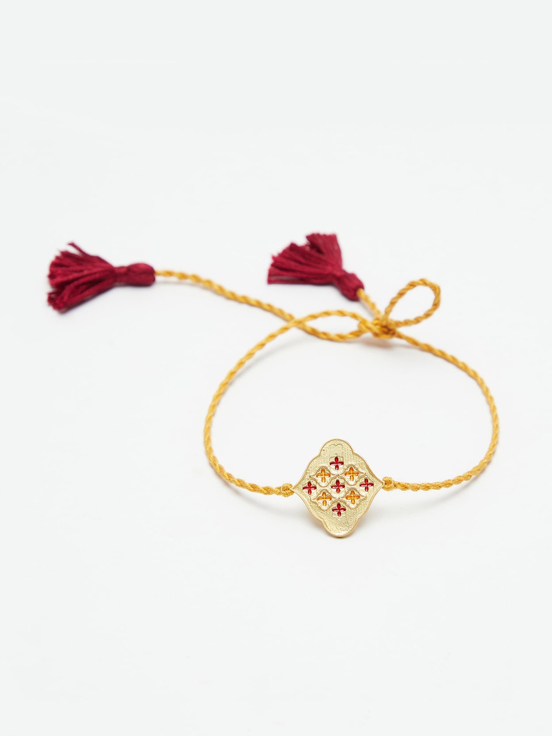 

Fabindia Orange Thread Rakhi